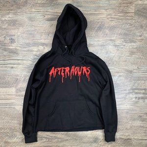 Vlone x The Weeknd After Hours Drip Red Sweatshirt